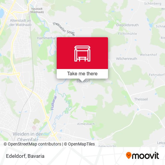 Edeldorf map