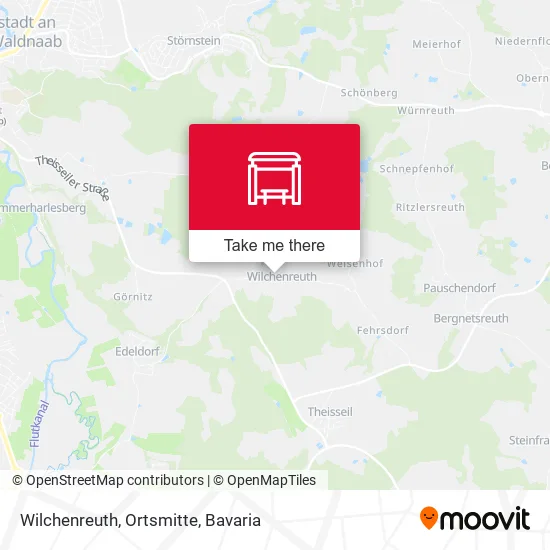 Карта Wilchenreuth, Ortsmitte