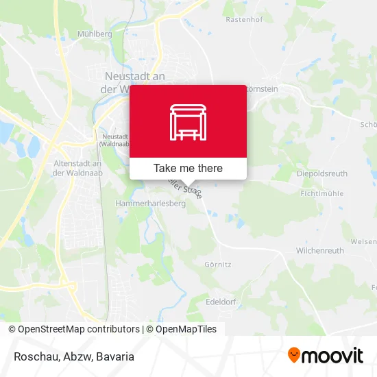 Карта Roschau, Abzw