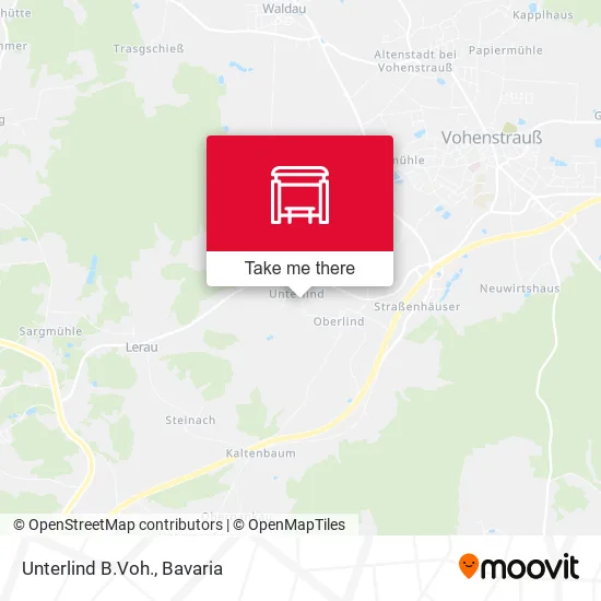 Карта Unterlind B.Voh.