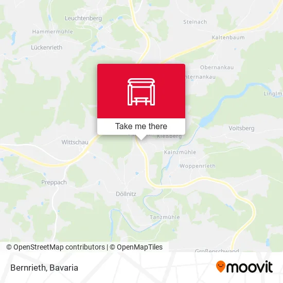Карта Bernrieth
