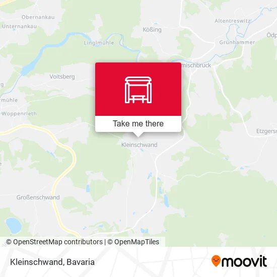 Карта Kleinschwand