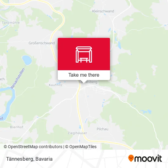 Карта Tännesberg