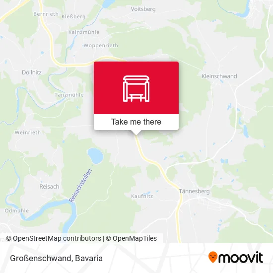 Карта Großenschwand