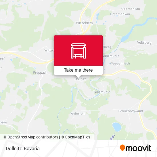 Карта Döllnitz
