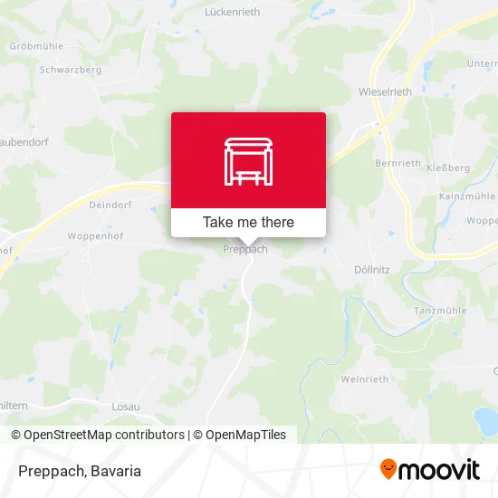 Карта Preppach