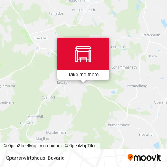 Sparrerwirtshaus map