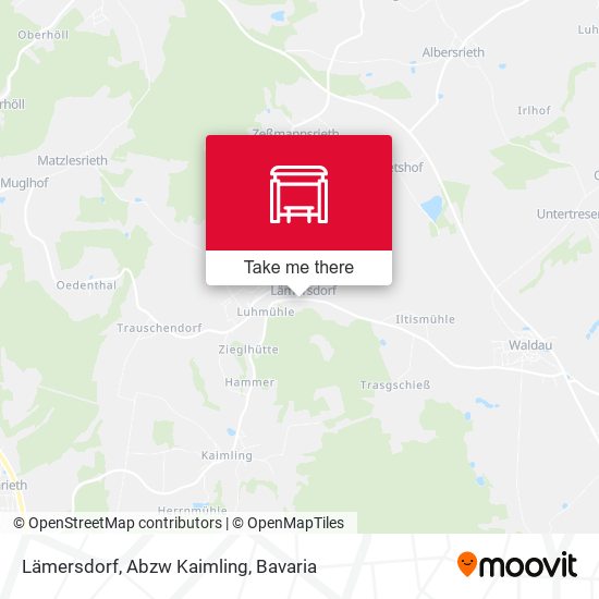 Lämersdorf, Abzw Kaimling map