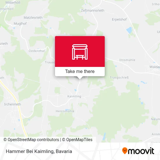 Hammer Bei Kaimling map