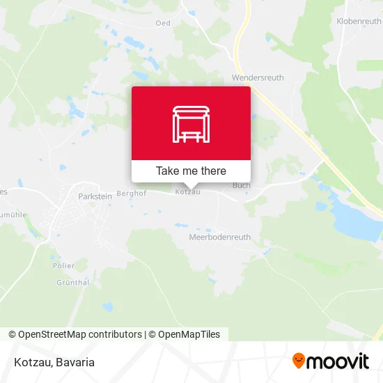 Карта Kotzau