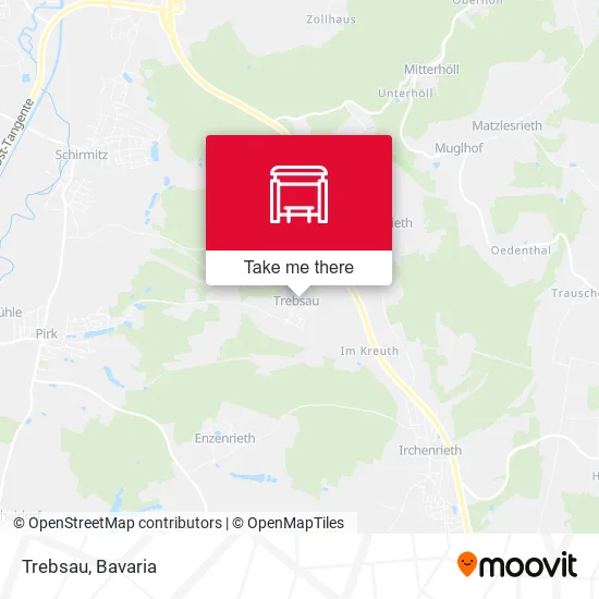Карта Trebsau