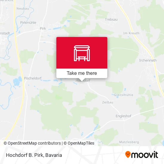 Карта Hochdorf B. Pirk