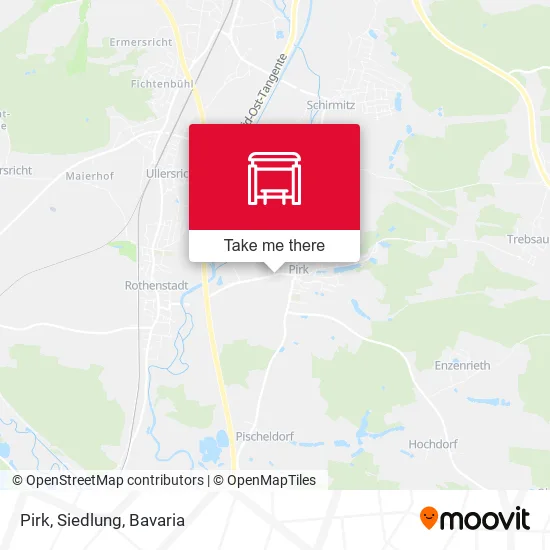 Карта Pirk, Siedlung