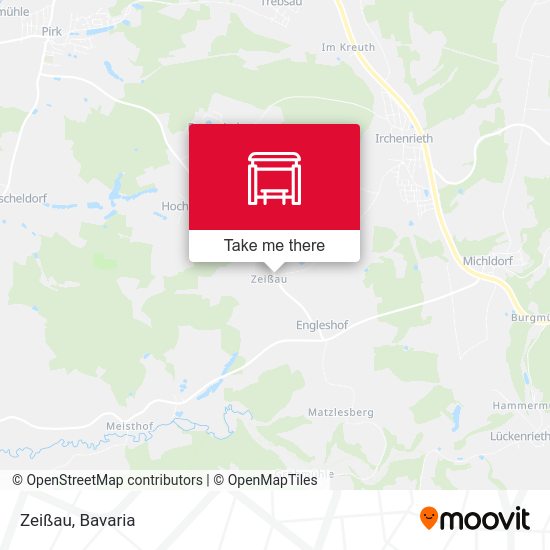 Карта Zeißau
