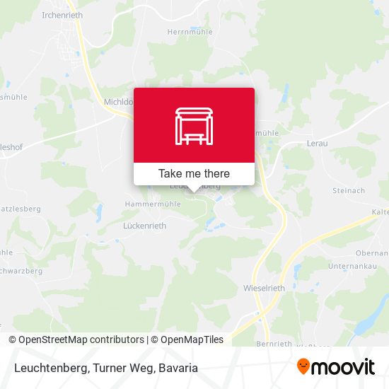 Leuchtenberg, Turner Weg map