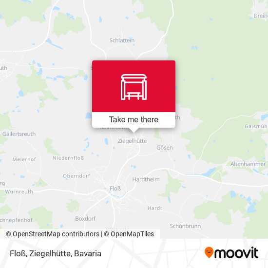 Floß, Ziegelhütte map