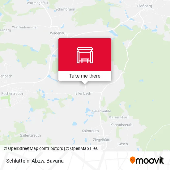 Карта Schlattein, Abzw