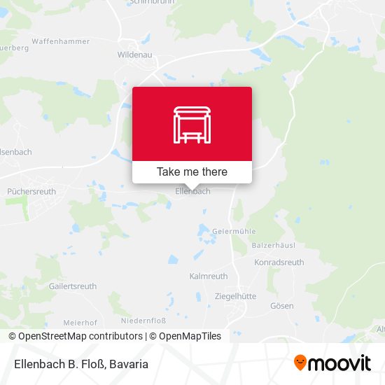 Карта Ellenbach B. Floß