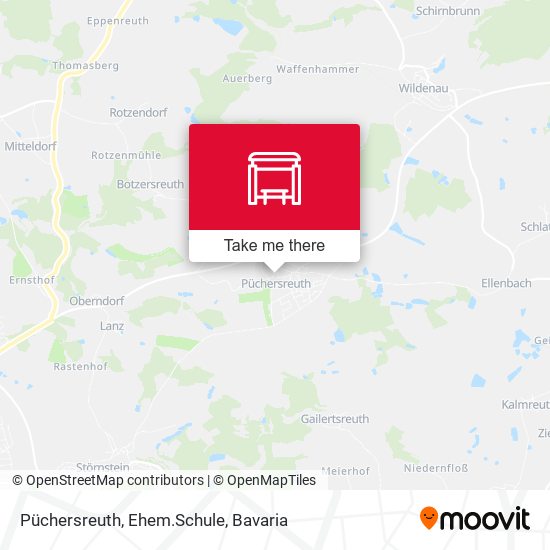 Püchersreuth, Ehem.Schule map