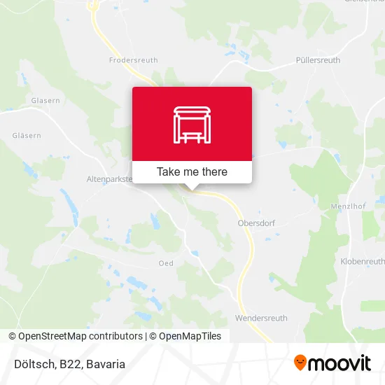 Карта Döltsch, B22