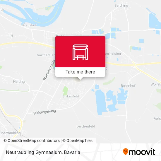Карта Neutraubling Gymnasium