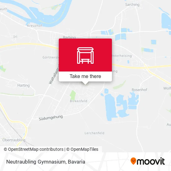 Карта Neutraubling Gymnasium