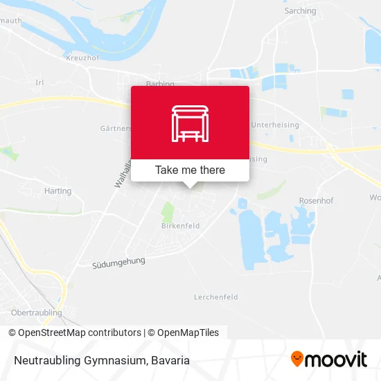 Карта Neutraubling Gymnasium