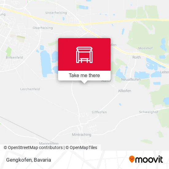 Карта Gengkofen