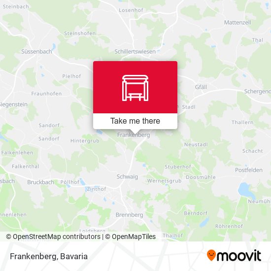 Карта Frankenberg
