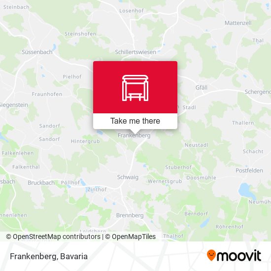 Карта Frankenberg