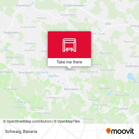 Schwaig map