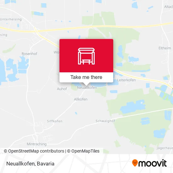 Карта Neuallkofen