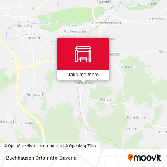Buchhausen Ortsmitte map