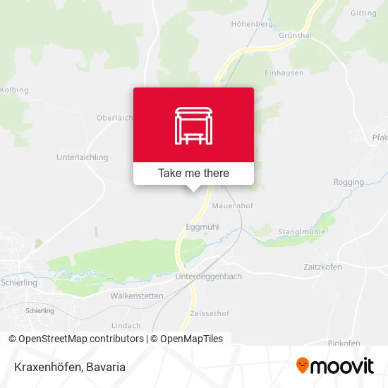 Карта Kraxenhöfen