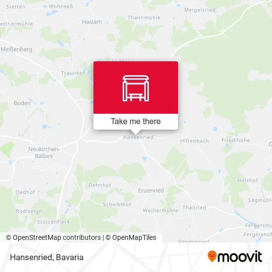 Карта Hansenried