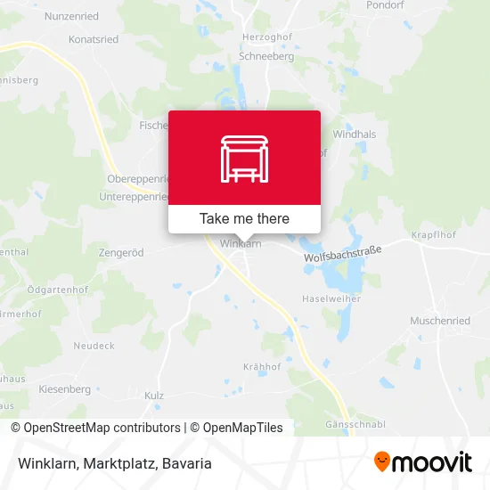 Winklarn, Marktplatz map