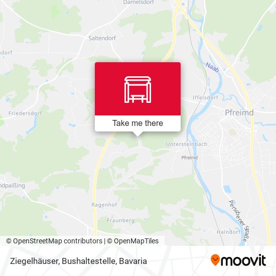 Ziegelhäuser, Bushaltestelle map