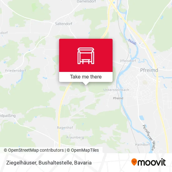 Карта Ziegelhäuser, Bushaltestelle