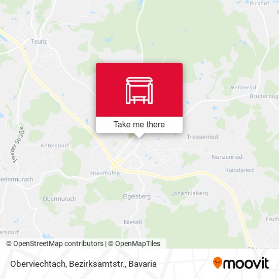 Oberviechtach, Bezirksamtstr. map