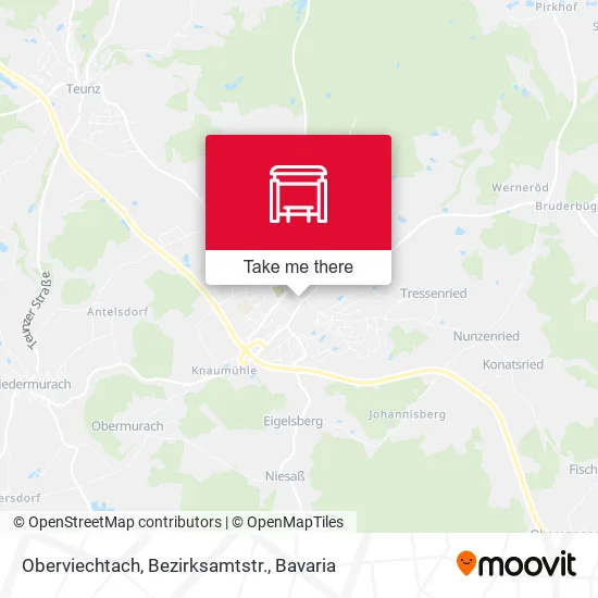 Карта Oberviechtach, Bezirksamtstr.