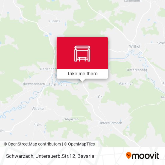 Schwarzach, Unterauerb.Str.12 map