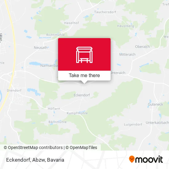 Карта Eckendorf, Abzw