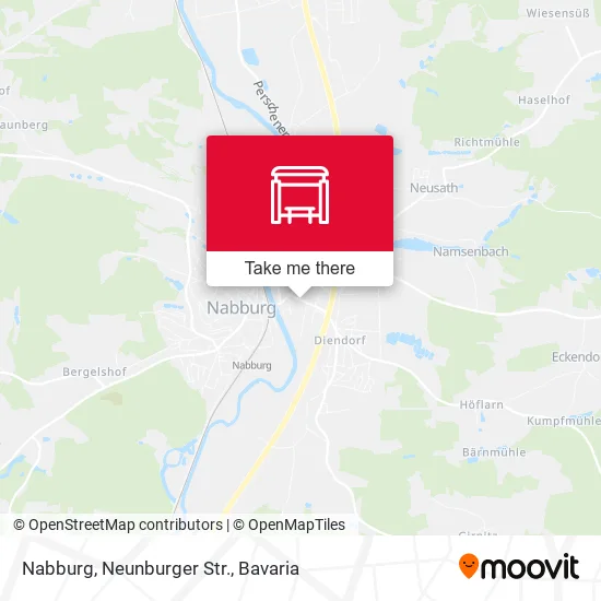 Карта Nabburg, Neunburger Str.