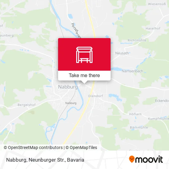 Карта Nabburg, Neunburger Str.