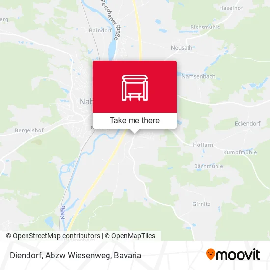 Карта Diendorf, Abzw Wiesenweg