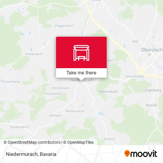 Карта Niedermurach
