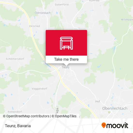 Карта Teunz