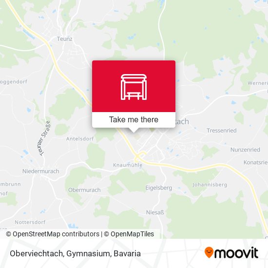 Oberviechtach, Gymnasium map