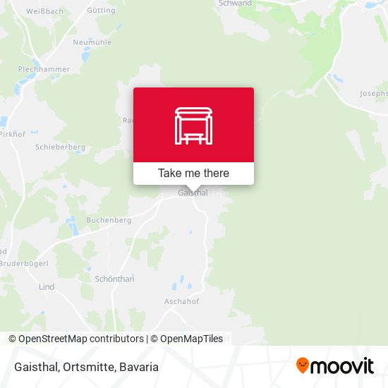 Карта Gaisthal, Ortsmitte