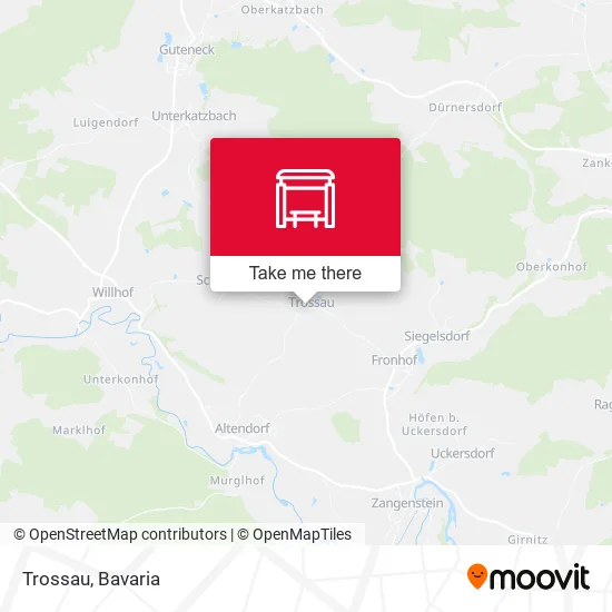 Карта Trossau